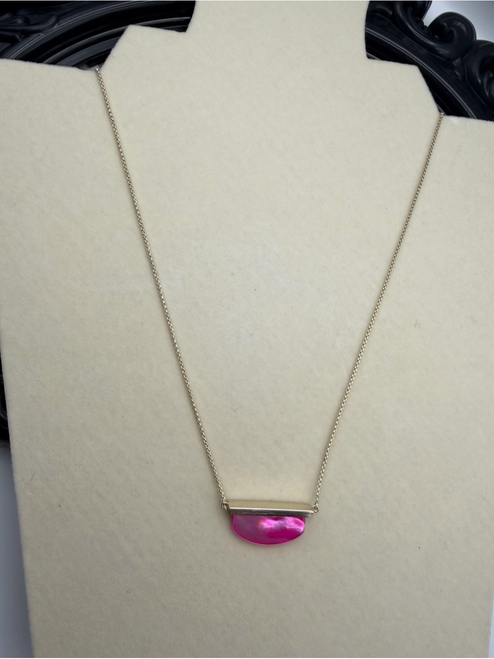 Kendra Scott Dean Magenta Adjustable Necklace -NWOT